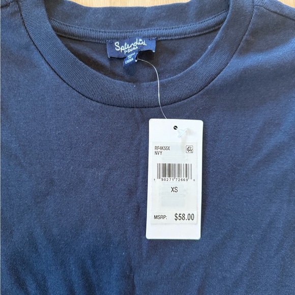 Splendid Ruffle Short Sleeve Tee - Picture 2 of 3